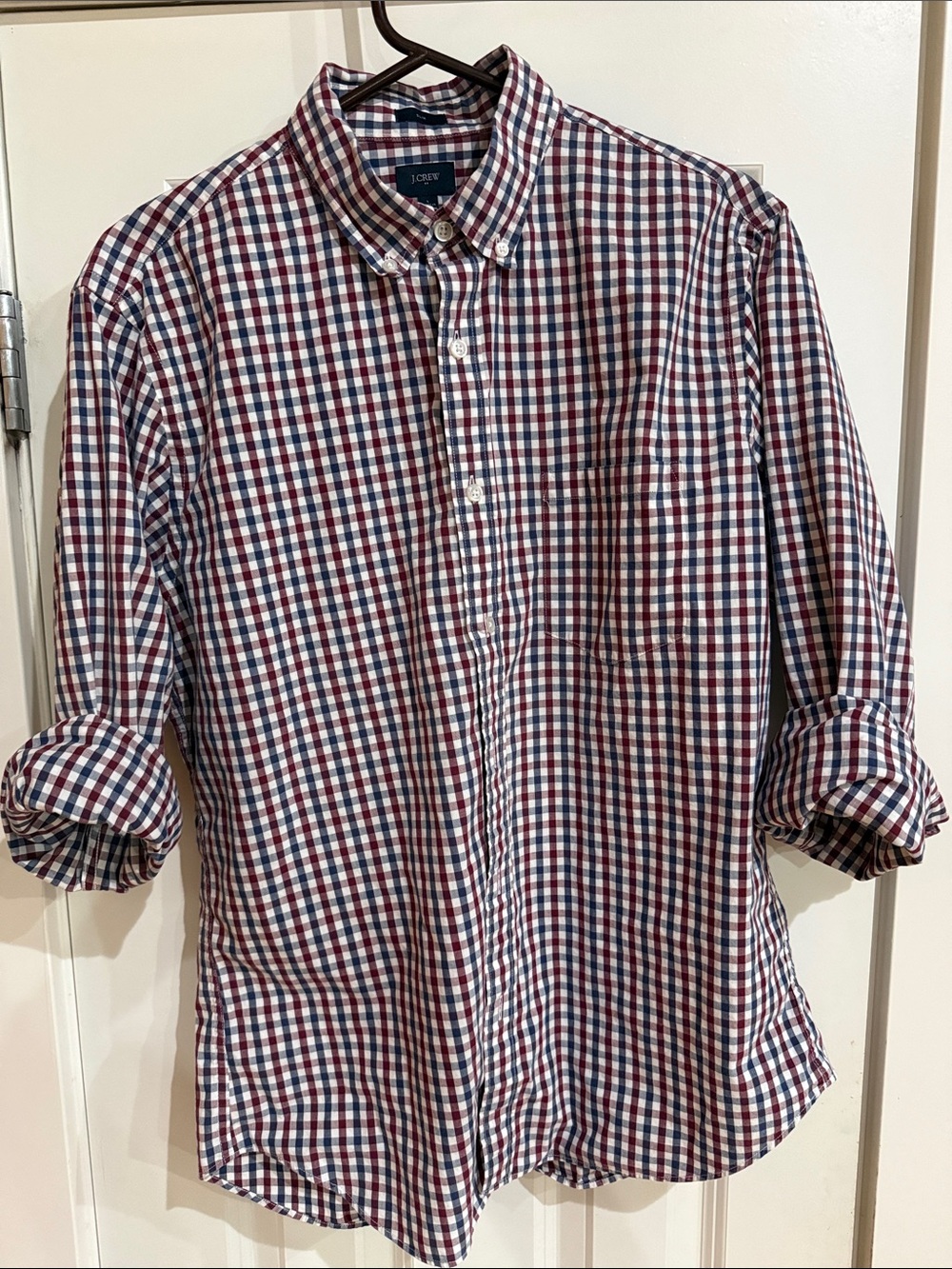 J.Crew Men’s button up gingham